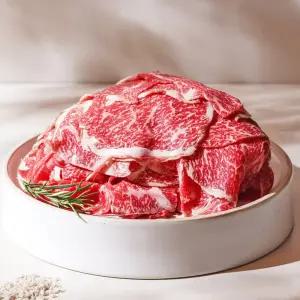 [품질보장] 1++(9) 한우 차돌박이 200g +200g 구이 투뿔한우