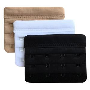 채니 여성용 소프트 컴포트 4 후크 브라 익스텐더 3개 팩, 2.4