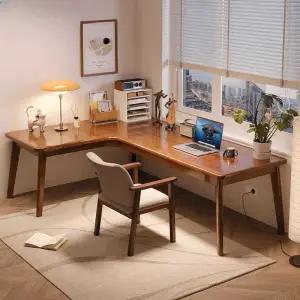 ㄱ자테이블 ㄱ자 원목 데스크 회의실 공부 책상