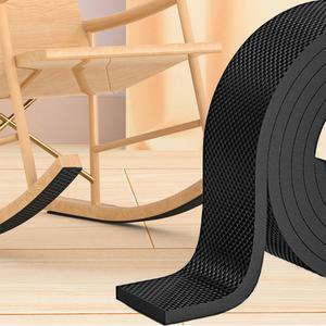 미끄럼 방지 가구 패드 다리 감소 스트립 의자 형태 바닥 보호대 DIY 두꺼운 범퍼 접착 자가 소음 고무 테이블