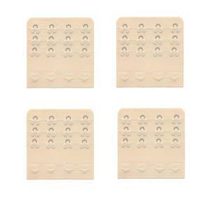 QPN 4pcs 팩 여성용 브라 익스텐더 2 후크 / 3 4 후크, 부드럽고 편안한