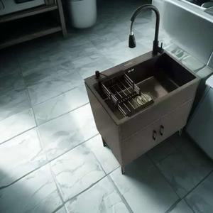 미니싱크대 소형 간이 보조 사무실 씽크대 베란다 탕비실 개수대 캠핑장