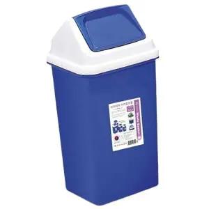 베이직 스윙 사각 휴지통 30L 1P 가정 회사 쓰레기통