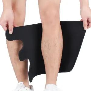 종아리 지지대 2팩 조절 가능한 신 부목 압박 랩 슬리브 하이킹 트레이닝 남성 여성 XXXL