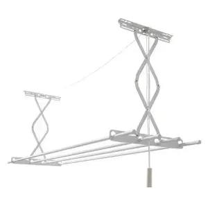 리빙코아 자바라형 천정건조대 분체도장