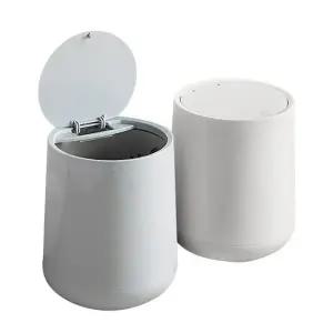 그레이테이블휴지통 LUAZ 컴팩트디자인쓰레기통 그레이 HZ3