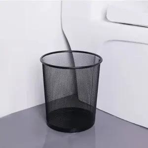 다용도오피스휴지통 수납함 메쉬디자인 다용도 메쉬휴지통