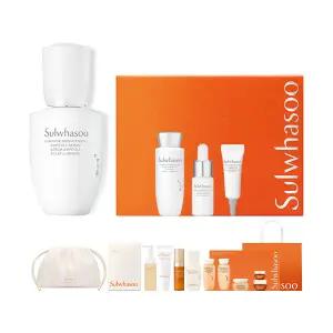 설화수 자정앰플세럼 단품기획세트, 1개+증정(파우치백 포함 11종 샘플+쇼핑백, 1개)