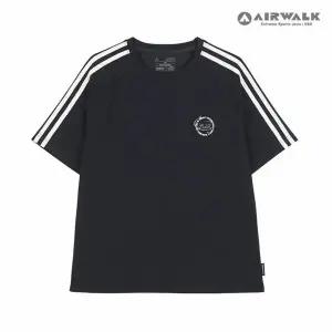 [보리보리/에어워크 주니어]주니어 두줄 스포츠 반팔 티셔츠