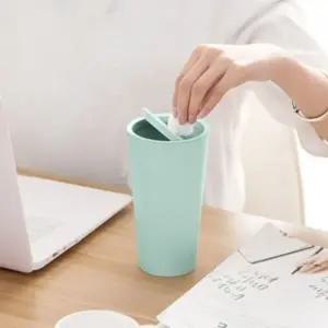 틈새수납 슬림 휴지통 민트 / 미니 쓰레기통