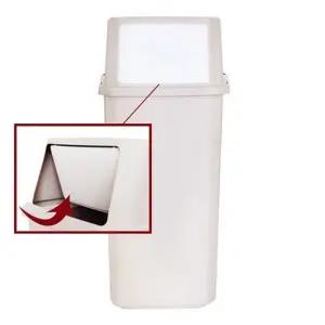 푸쉬 분리수거 쓰레기통 1P 60L 재활용 다용도 휴지통