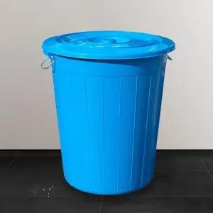 플라스틱 만능용기 55L/화장실 대형 쓰레기통 휴지통