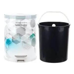 입체 페달 쓰레기통 6.5L