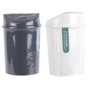 원형 스윙형 휴지통 10L 색상랜덤 가정 사무실