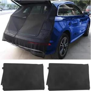 AUCELI 오토 테일게이트 그늘막 통기성 메시 네트 자동차 캠핑용 유니버설 UV 자외선 차단 마그네틱 텐트