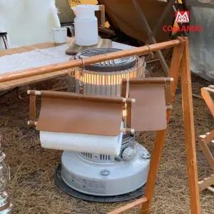 감성캠핑 HH33IN87 가죽 두루마리 휴지걸이 홀더 케이스