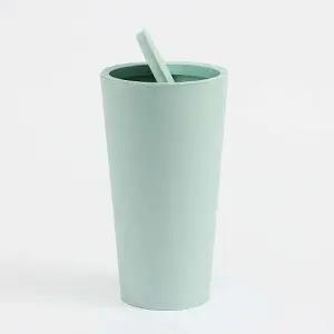 슬림 휴지통 작은 영수증 소형 틈새