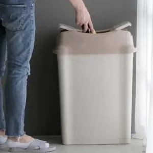 양문 스윙 휴지통 30L 매장휴지통 일반쓰레기통 회사