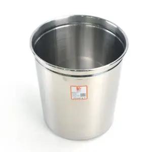 오픈형 스텐 다목적 휴지통 쓰레기통 깡통 오픈 중