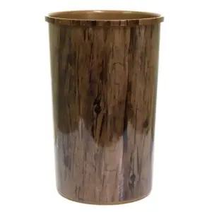 원목 휴지통 가정 사무실 화장실 오픈 쓰레기통 28L