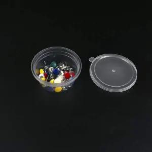 투명케이스 소품보관함 다용도 원형