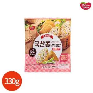 동원 국산콩 두부로 만든 유부초밥 새콤한 맛 330g x 2개