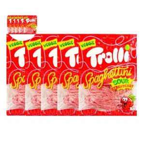 사우어 트롤리 스파게티니 5개 딸기맛 니 스파게티