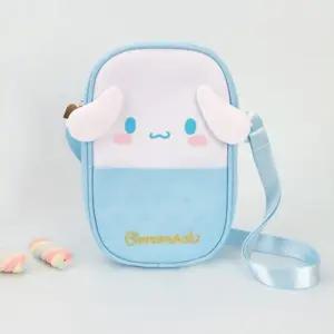 시나모롤 얼굴 핸드폰가방/캐릭터/크로스/가방/어린이/초등/키즈/유아/크로스백/주니어/아동/패션/캐릭터백