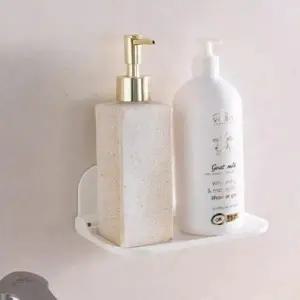 ( )무타공 욕실수납선반 접착식 화장실 욕실정리선반 세면대 수건