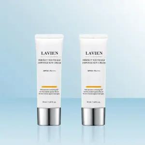 LAVIEN 퍼펙트 유스 EGF 앰플 선크림 50ml x 2개 / iuy