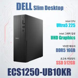DELL Slim ECS1250-UB10KR Win11Home (16GB, M.2 512GB)/Dell 슬림 데트크탑
