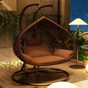 라탄그네 야외 체어 해먹 베란다 휴식 전원주택 인테리어