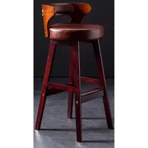 원목바체어 등받이 홈바의자 스툴 카페 바체어 바텐