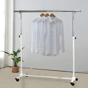 [용마안전] 애머랜스 철재행거 튼튼한 1100행거 가정용 이동식 (본품)