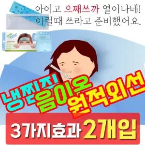 냉찜질 음이온 원적외선 3가지 효과 한방에 X 2개입
