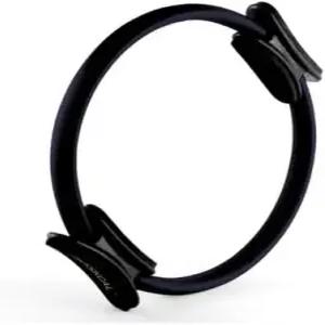 PhysKcal 필라테스 링 두꺼운 패딩 핸들이 있는 15인치 매직 서클 허벅지 안쪽 팔 코어 강화를 위한 장비 -