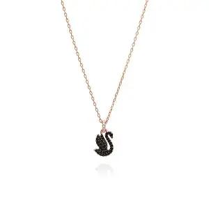 [스와로브스키] 5678046 Swan 스완 블랙 스몰 목걸이