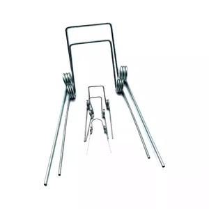 2개세트 크레인 후크 안전 액세서리 안티 디커플링 장치 버클 스틸 이중 토션 스프링