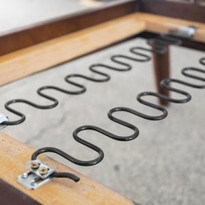 클립을 포함하는 소파 의자 사문석 지그재그 실내 인테리어품 스프링