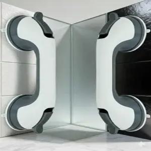 노인용 샤워 핸들 욕조 및 샤워용 2팩 그랩 바 안전 500파운드 벽 핸디캡 헤비 듀티 홀더 후크로 대형 타일