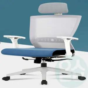 굿단미 매쉬 책상의자 헤드레스트의자