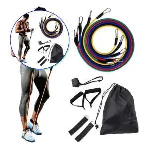 쌍문상회 육 튜빙밴드 력운동 전신 세트 라텍스 홈트 멀티