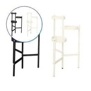 쌍문상회 정리 인테리어 스틸우드 생활용품 선반 철제 수납 3단