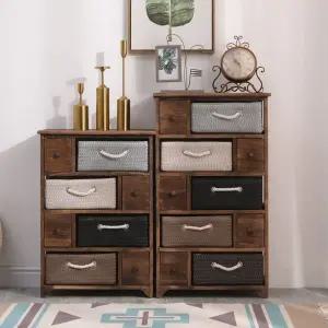 원목 서랍장 거실 수납장 틈새 침실 코너