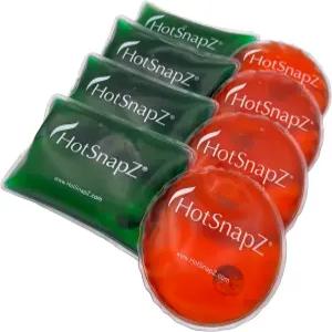 손난로 - 즉각적인 난방을 위한 핫스냅지 재사용 가능한 원형 및 포켓 워머