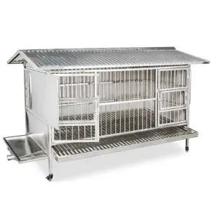 스테인레스 대형 조립식 닭장 사육장 케이지 하우스