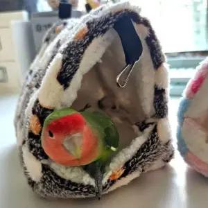 [하프클럽/셀러허브(펫)]하트둥지 앵무새 포치 대