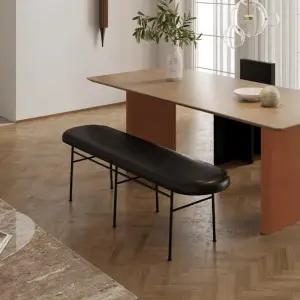 카페 다이닝 바 바테이블 모던 긴의자 라운드