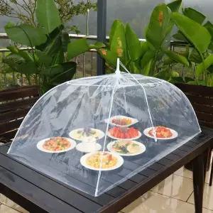 투명 식탁보 밥상 상커버 식사 55x37cm 덮개 반찬 음식 직사각형