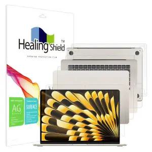 /힐링쉴드 맥북에어15 M4 M5 저반사 액정보호필름1매 외부3종